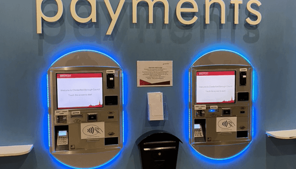 Chesterfield Borough Council Payment Kiosks