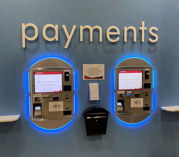 Chesterfield Borough Council Payment Kiosks